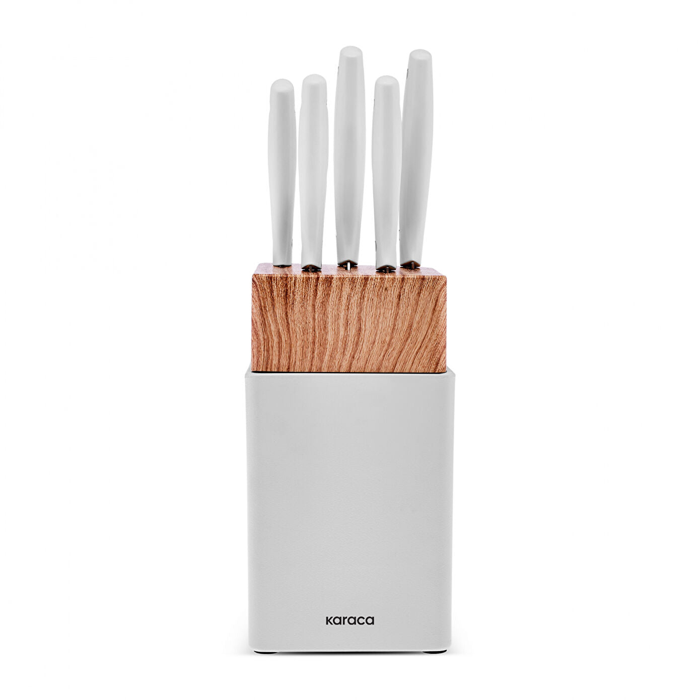 Karaca Mastercut 6 Piece Knife Set Cream