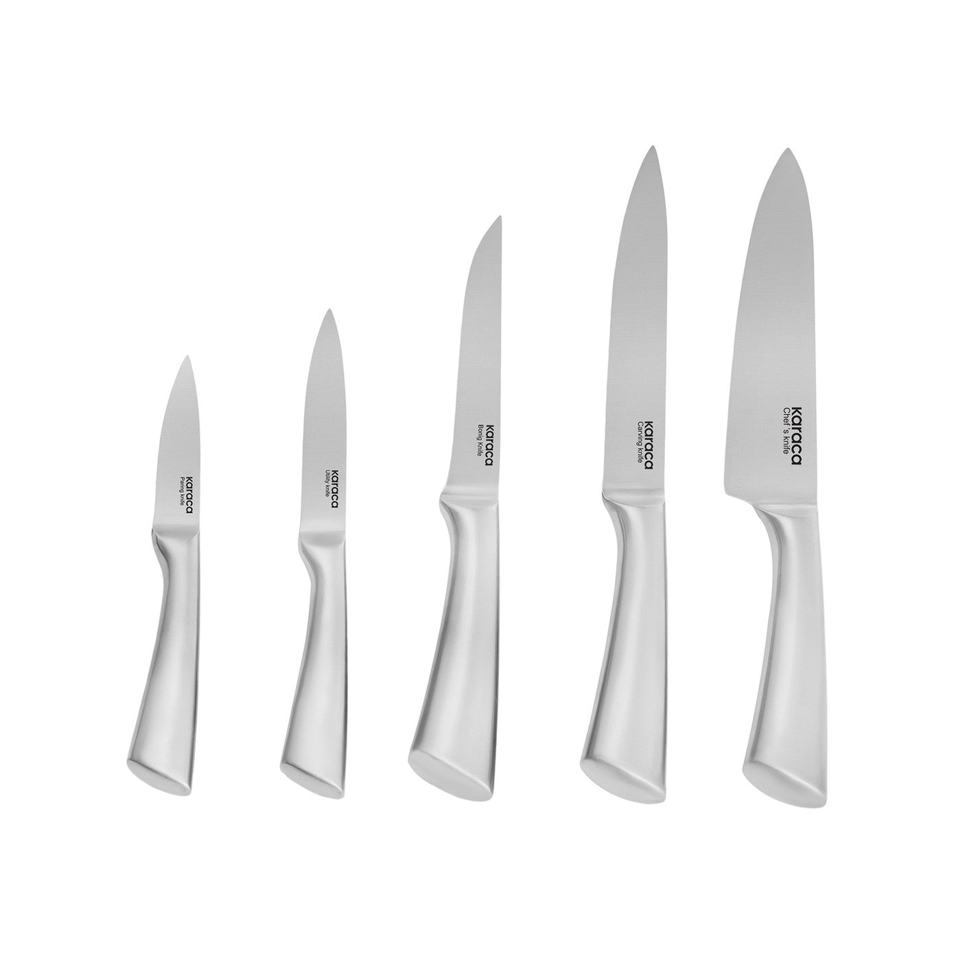 Samurai Nagoya Vigor 7 Piece Knife Set and Cutting Board