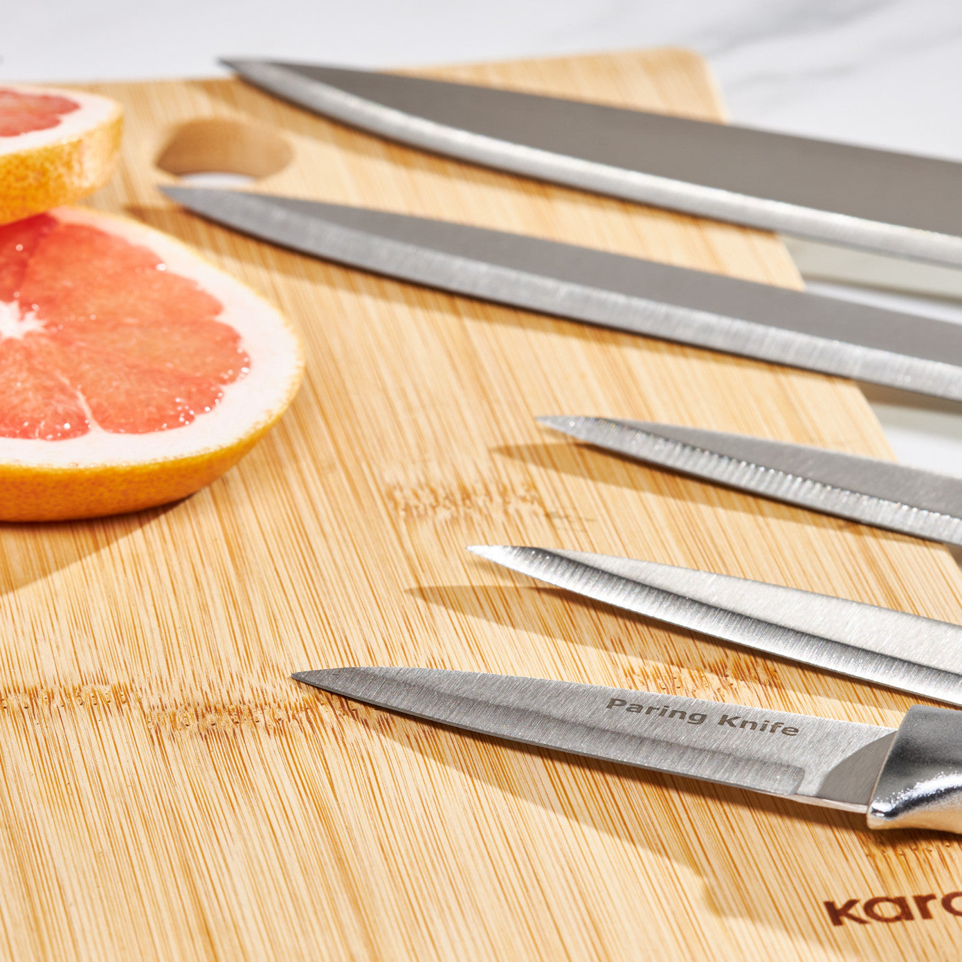 Mastermaid 6 Piece Knife Set Rosegold