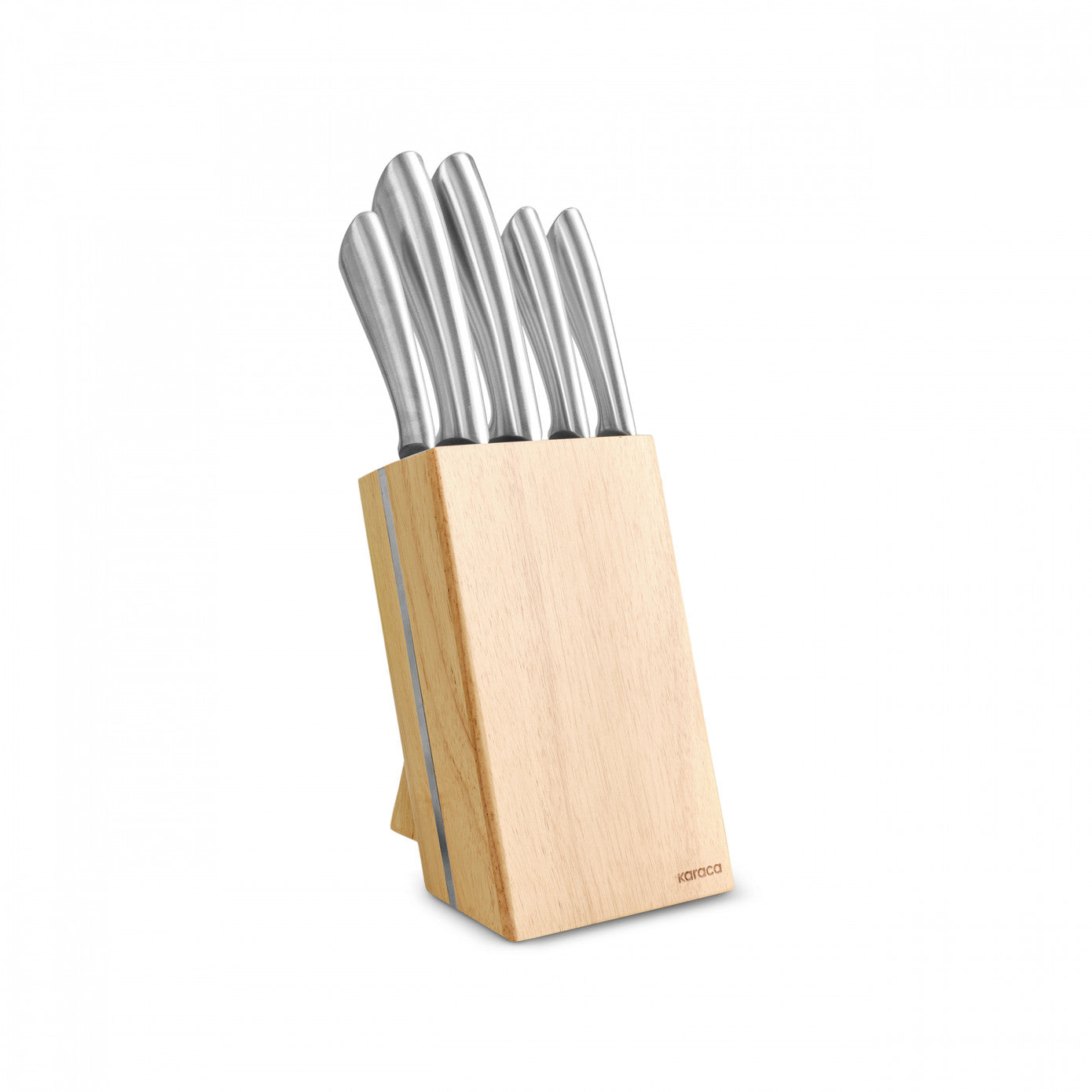 Jasper New 6 Piece Stand Knife Set