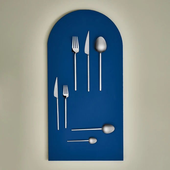 316+ Premium Sirius Platinum 12 Person 84 Piece Cutlery Set