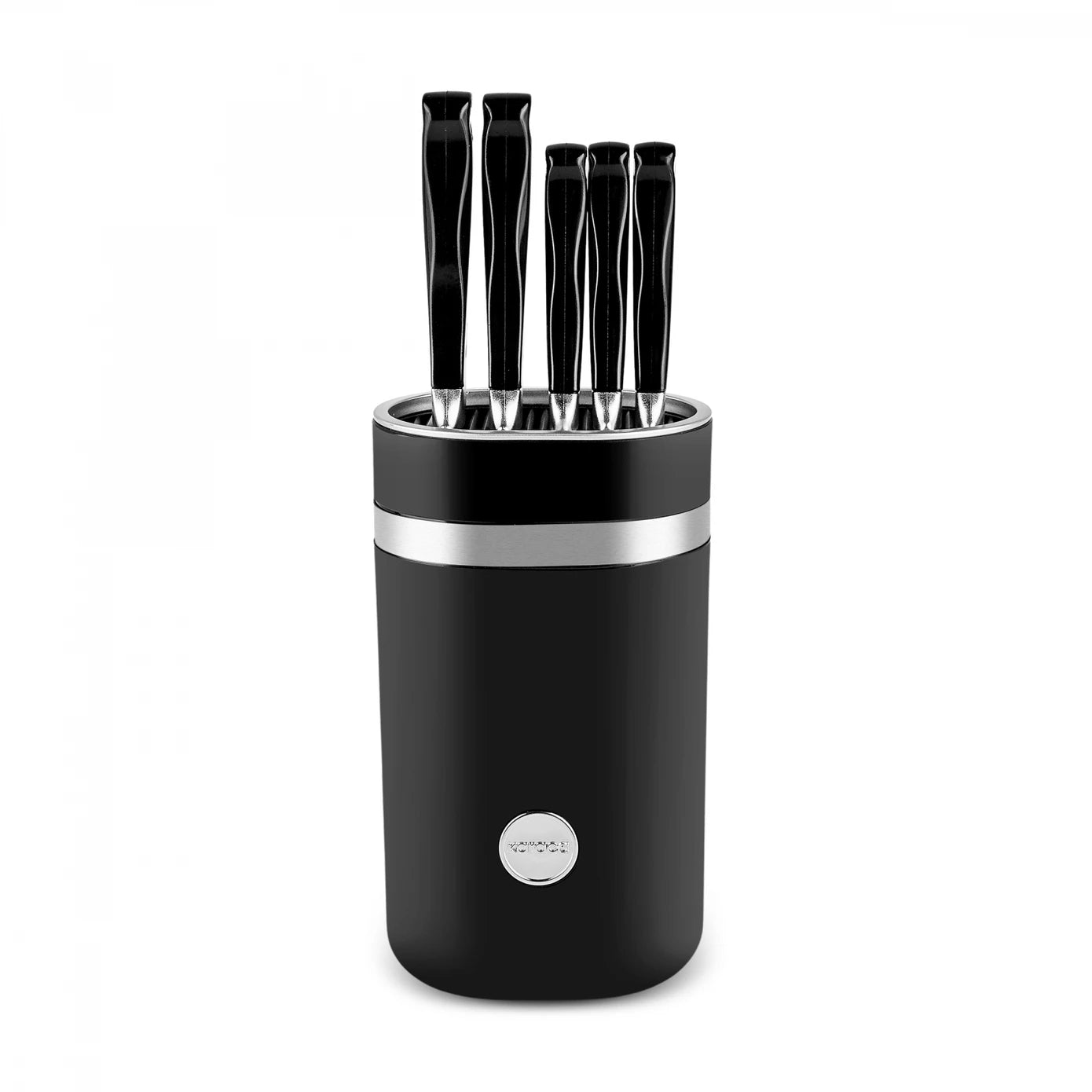 Mastermaid 6 Piece Knife Set Black