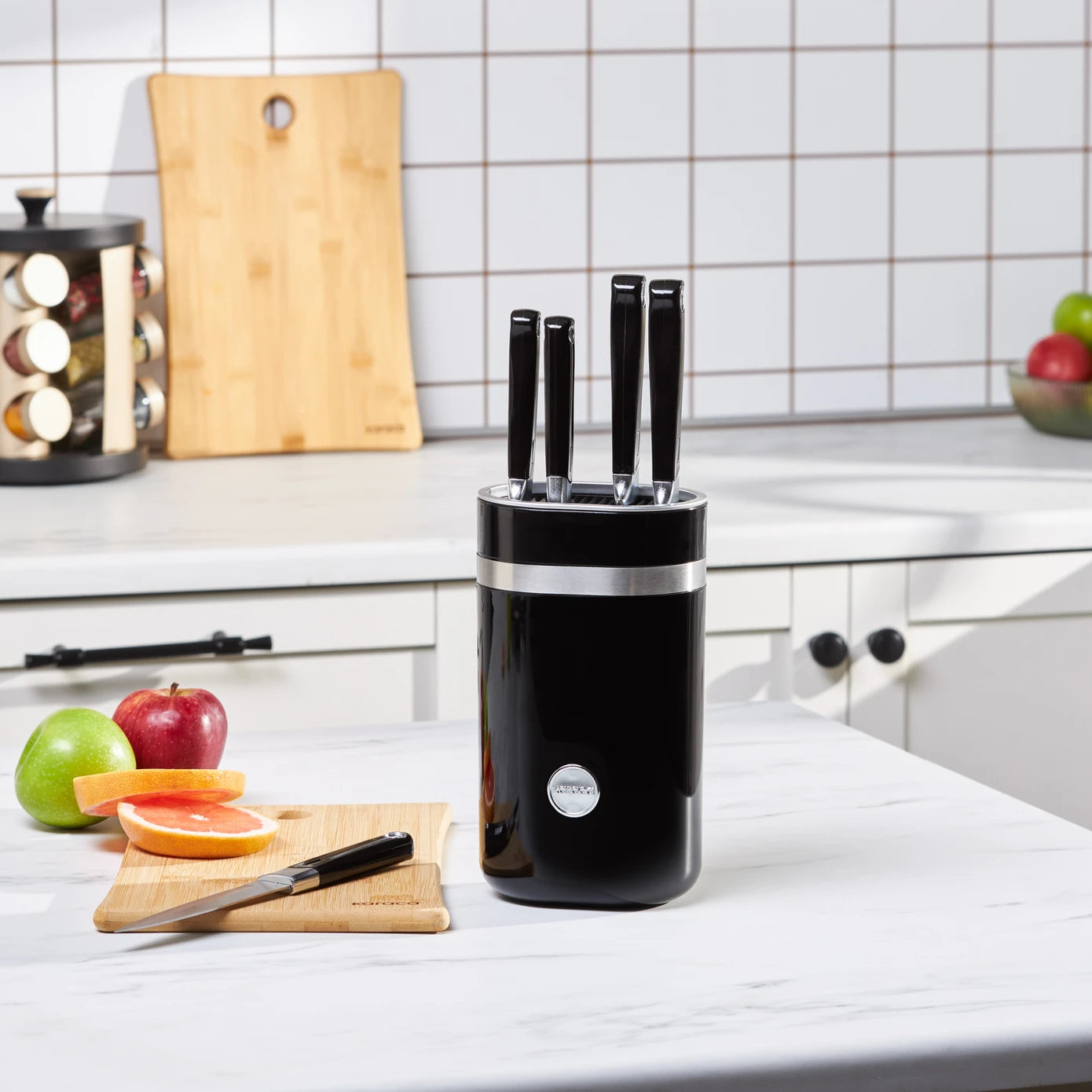 Mastermaid 6 Piece Knife Set Black