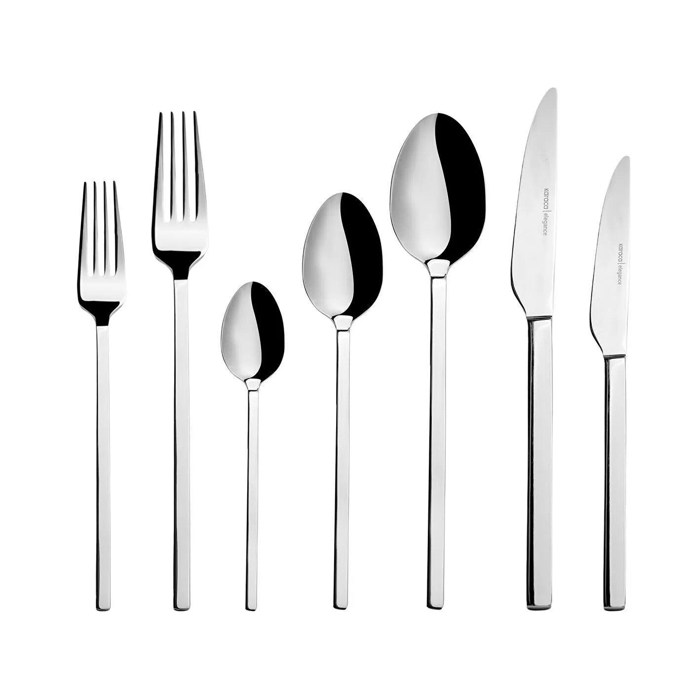 Elegance Pallas Platinum 84 Piece Cutlery Set for 12 People