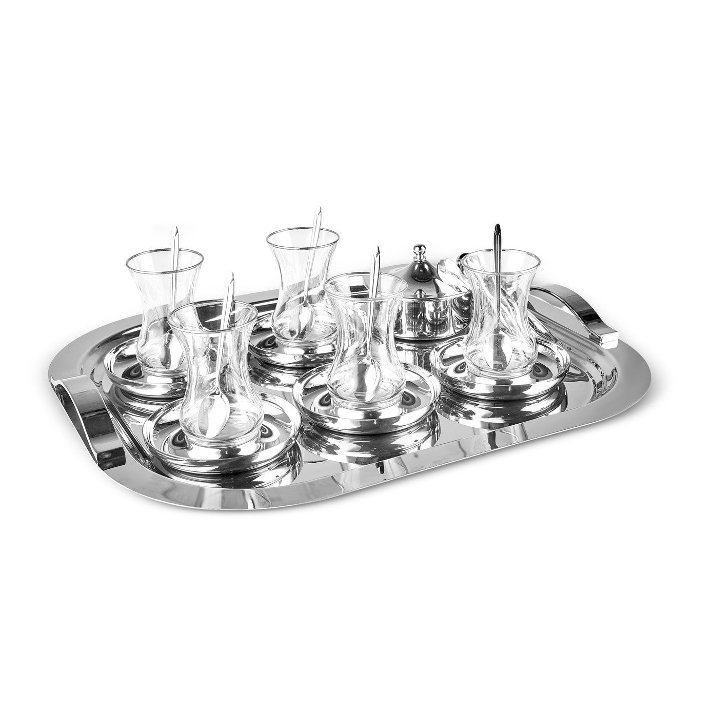 Timeless Platinum 40 Piece Tea Set