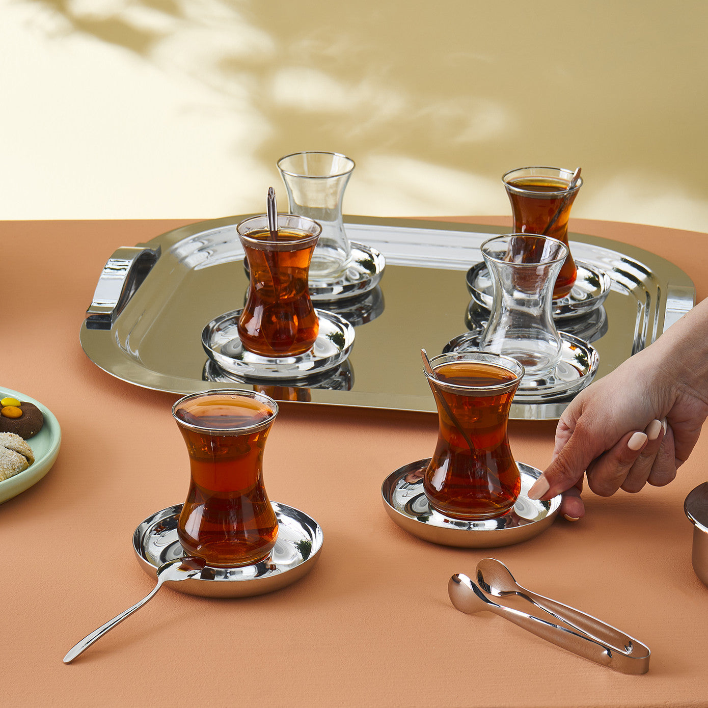 Timeless Platinum 40 Piece Tea Set