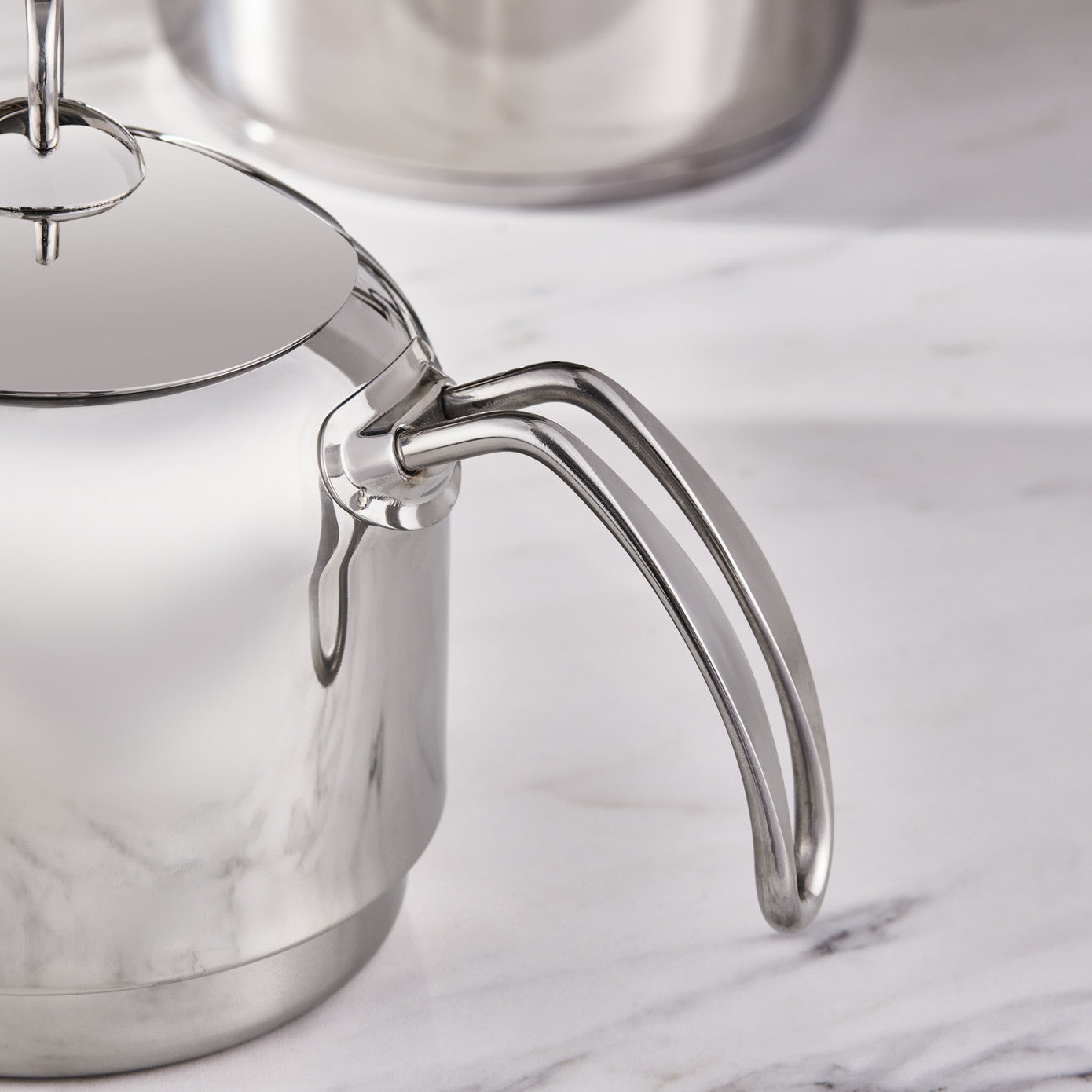 Deren Non-Tilting Induction Based Maxi Size Teapot Set