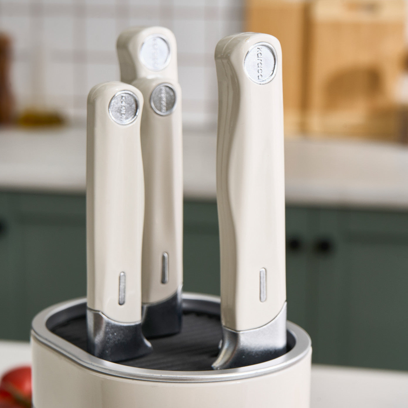 Mastermaid Cream 6 Piece Knife Set