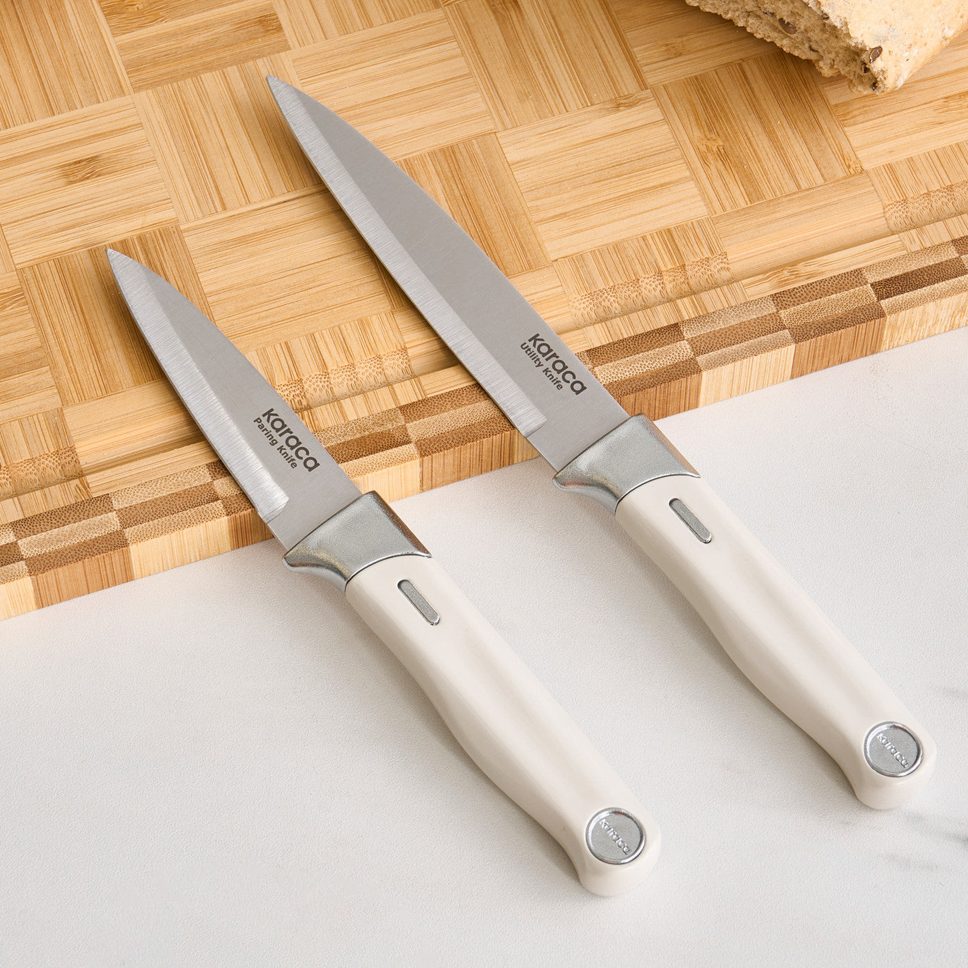 Mastermaid Cream 6 Piece Knife Set