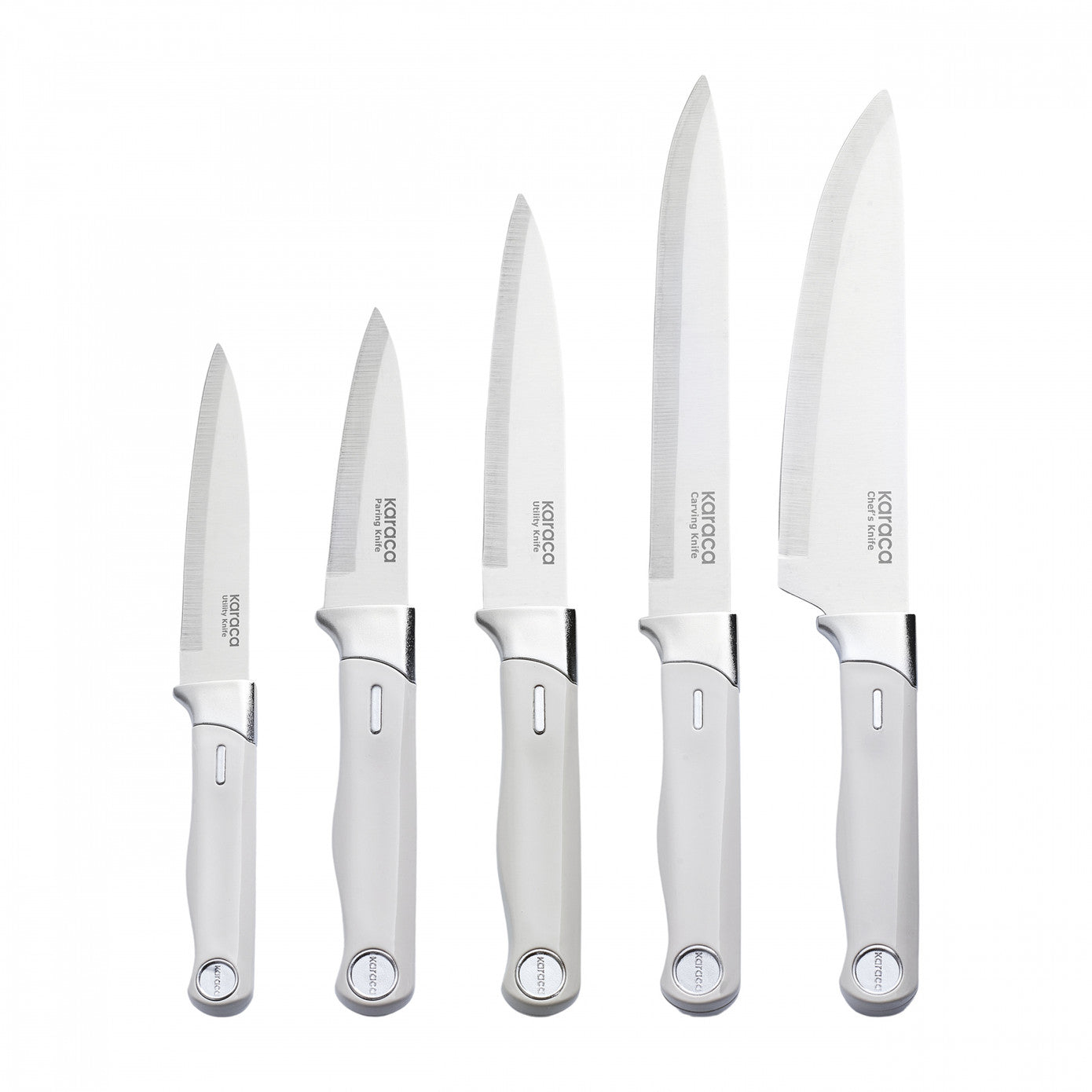 Mastermaid Cream 6 Piece Knife Set