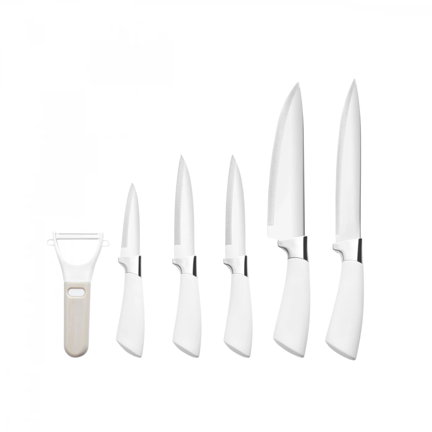 Karaca Mega Force 7 Piece Knife Set with Napkin Holder