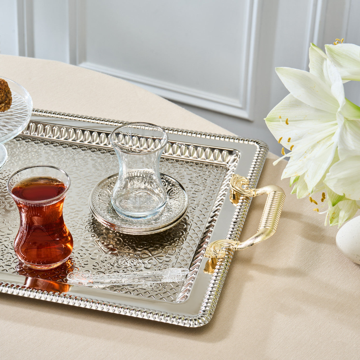 Deniz 19 Piece Tea Set for 6 People