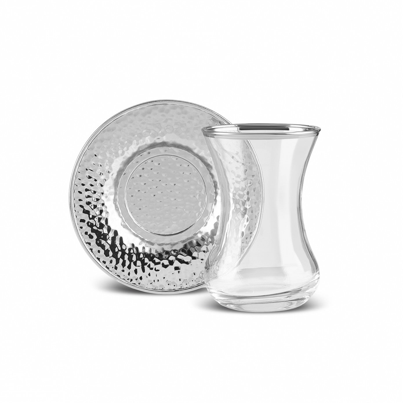 Ada 18 Piece Tea Set for 6 People Platinum