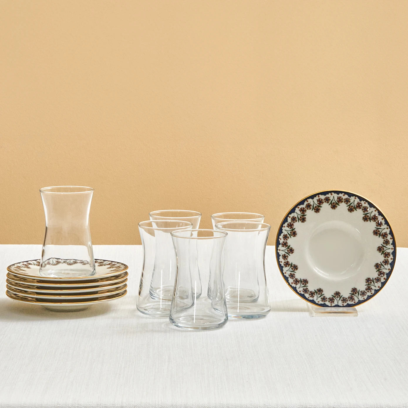 Florus 12 Piece Tea Set for 6 People