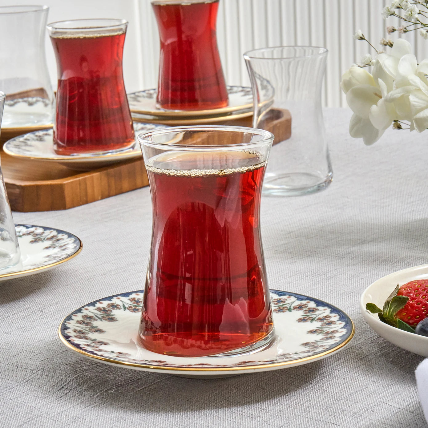 Florus 12 Piece Tea Set for 6 People