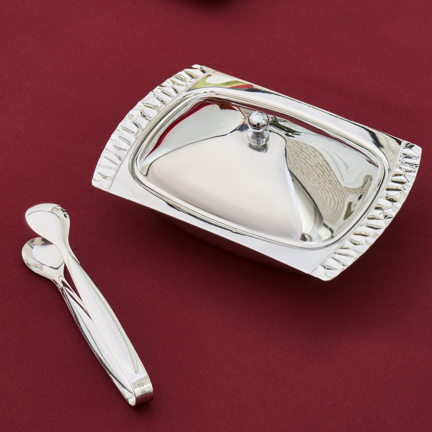 Cella 40 Piece Tea Set for 12 People - Platinum