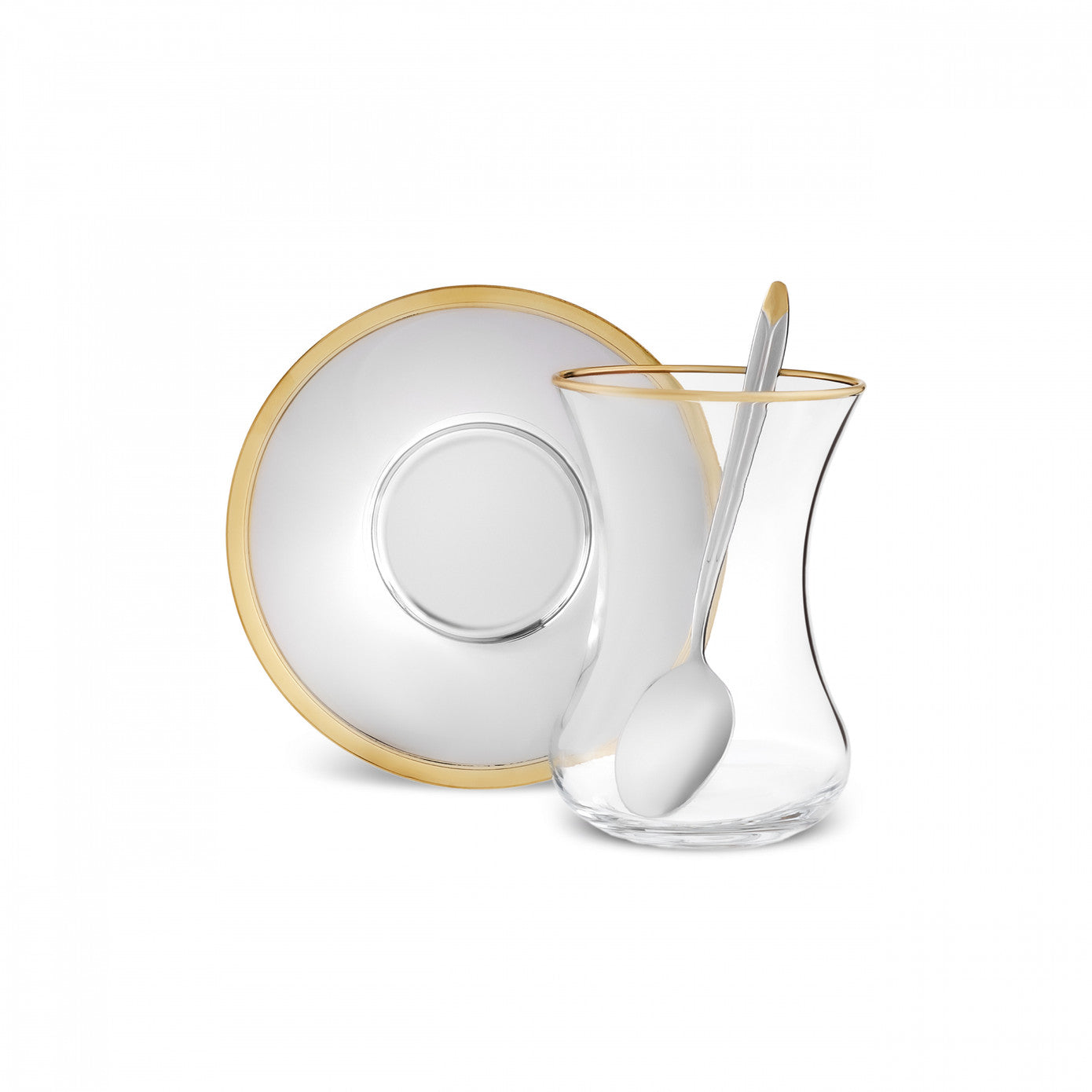 Vista 40 Piece Tea Set for 12 People Gold