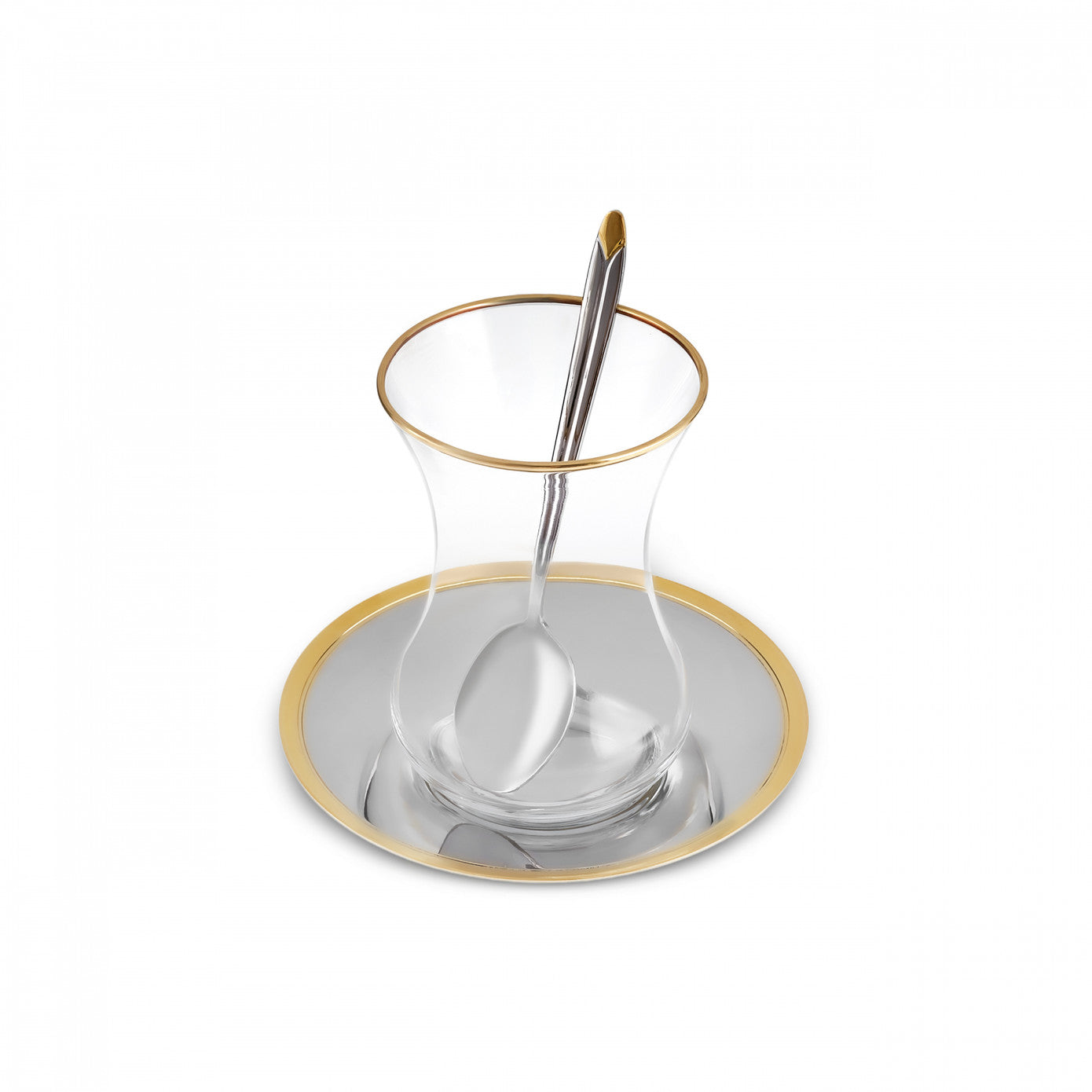 Vista 40 Piece Tea Set for 12 People Gold