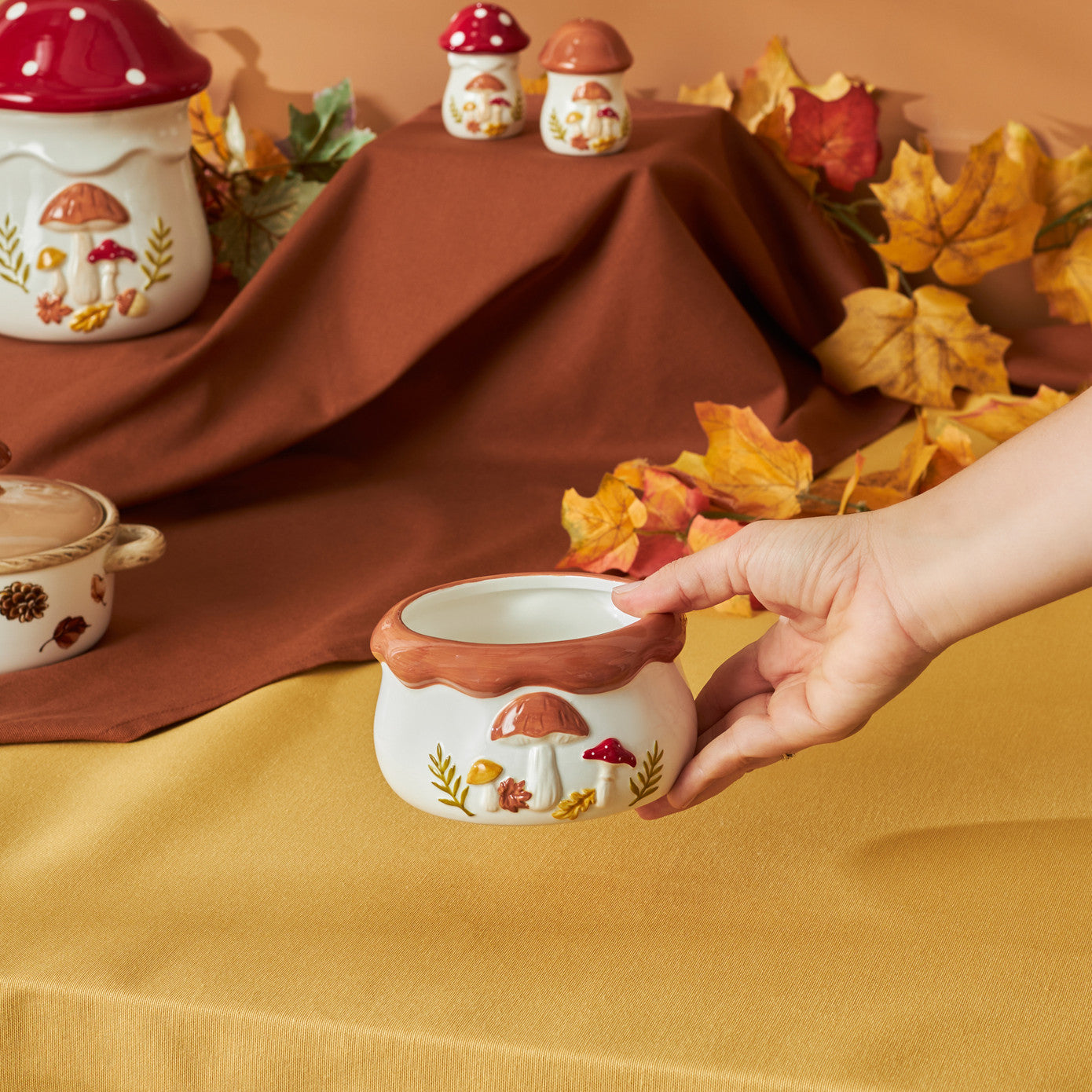 Cozy Cinnamon Snack Bowl 12 cm