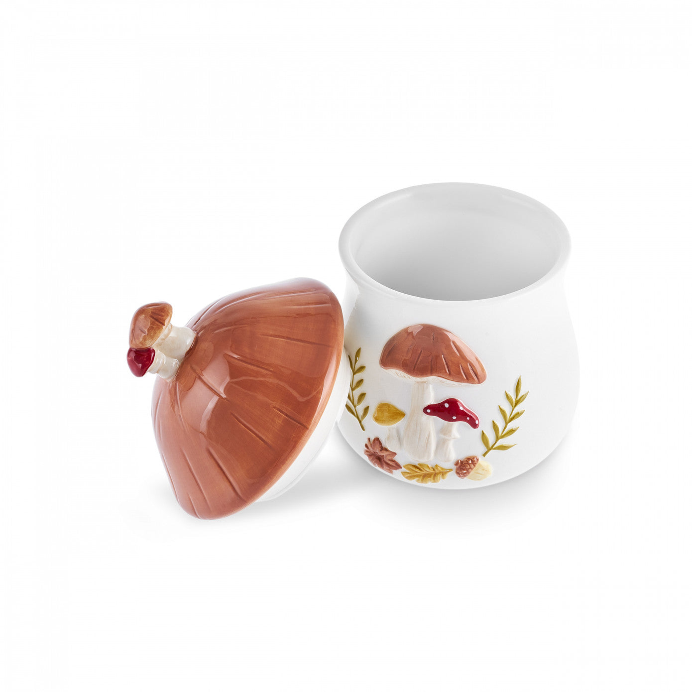 Cozy Mushroom Storage Container Cinnamon 520 ml