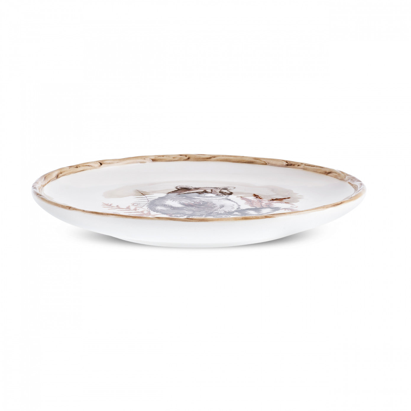 Cozy Raccoon Cake Plate 21 cm