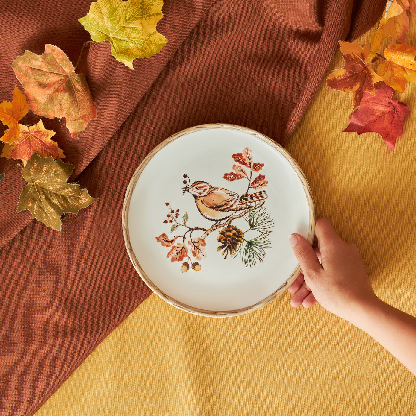 Cozy Bird Cake Plate 21 cm