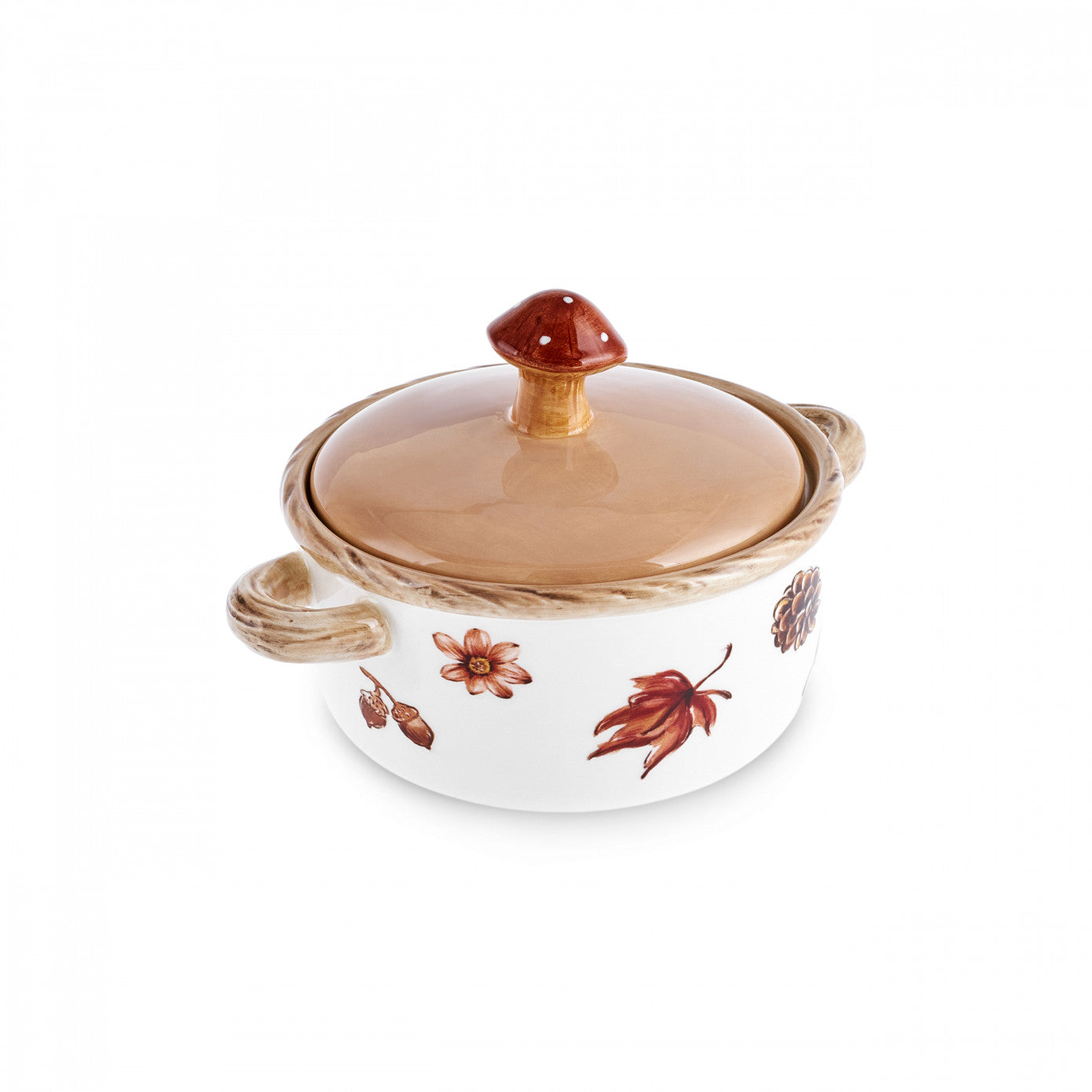 Cozy Mushroom Lidded Bowl 380 ml