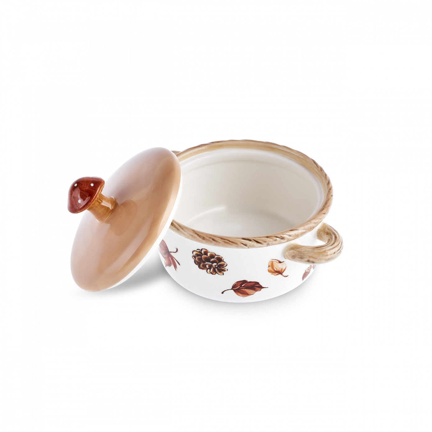 Cozy Mushroom Lidded Bowl 380 ml
