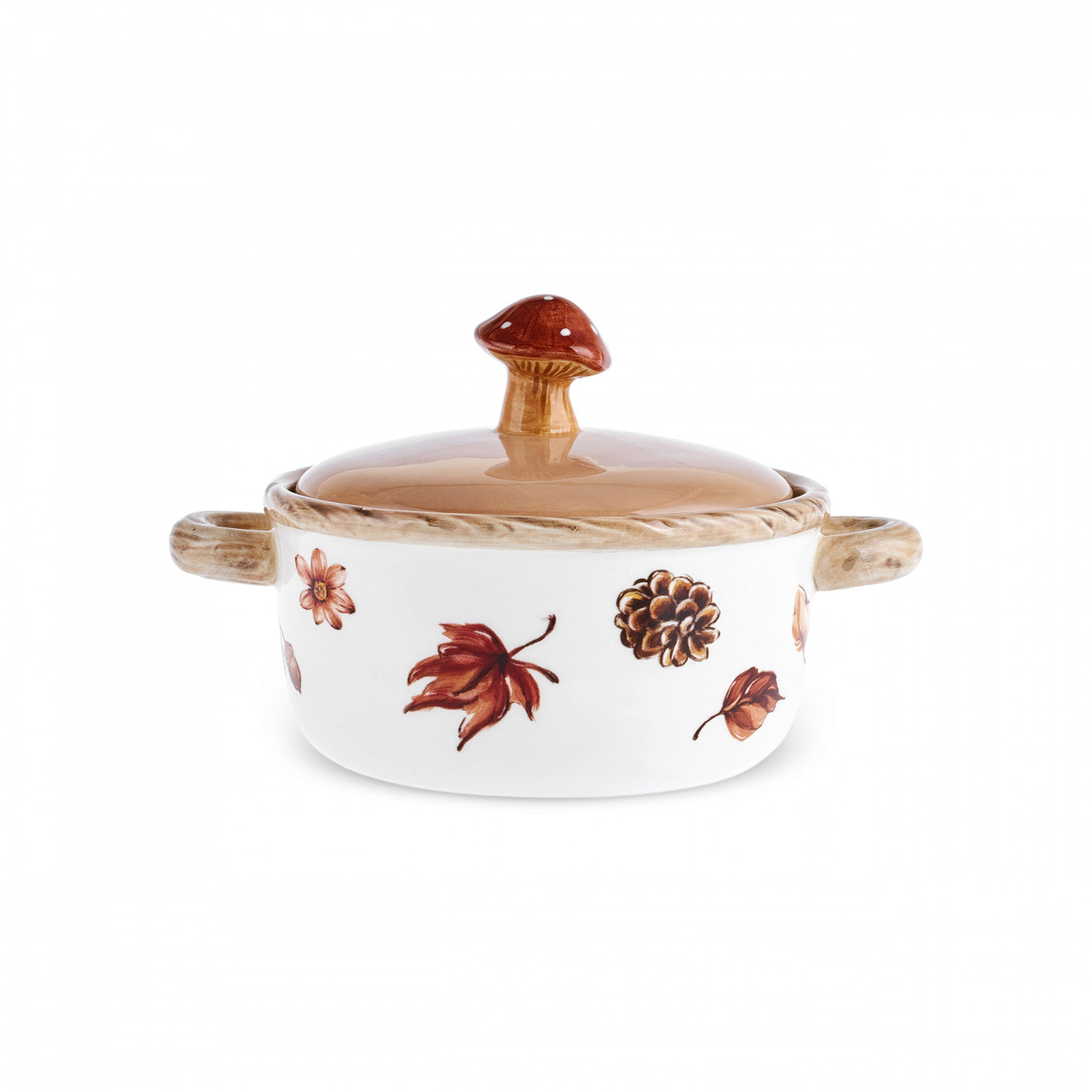 Cozy Mushroom Lidded Bowl 380 ml