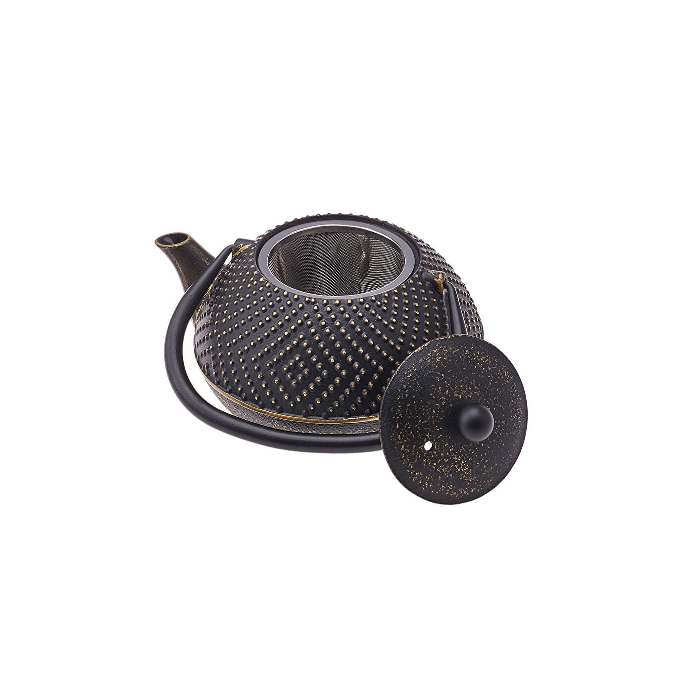 Cast Iron Teapot 900 ml Dark Gold