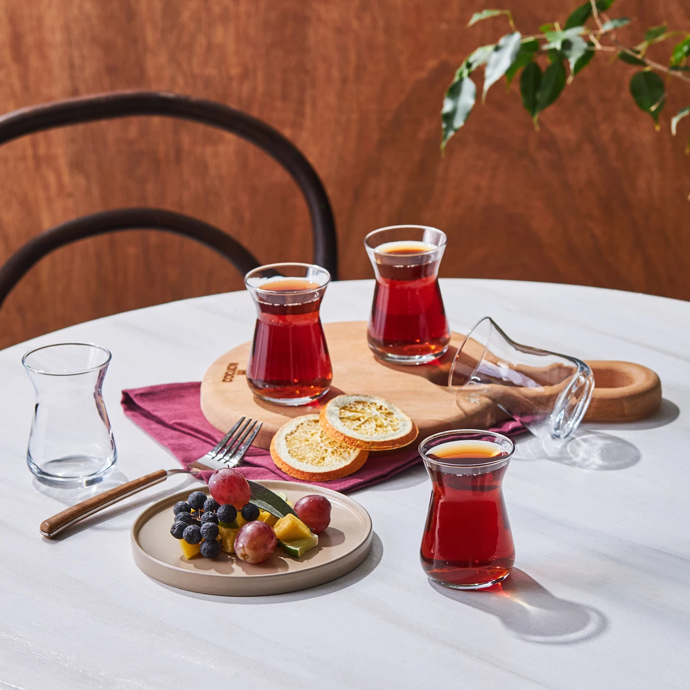 Irem 6 Piece Tea Glass Set