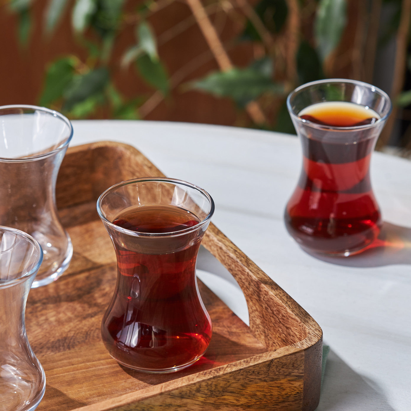Vefa 6 Piece Tea Glass Set 130 ml
