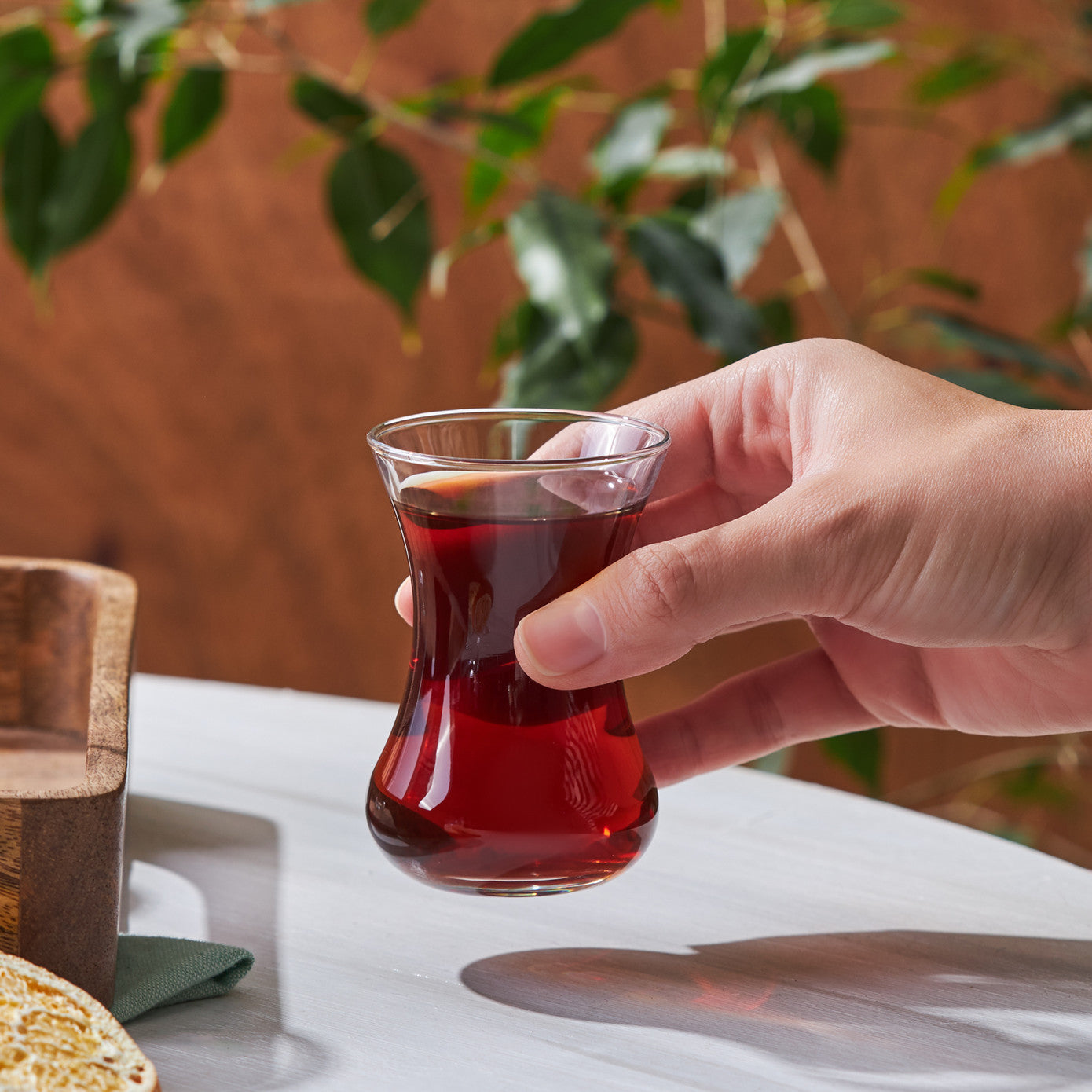 Vefa 6 Piece Tea Glass Set 130 ml