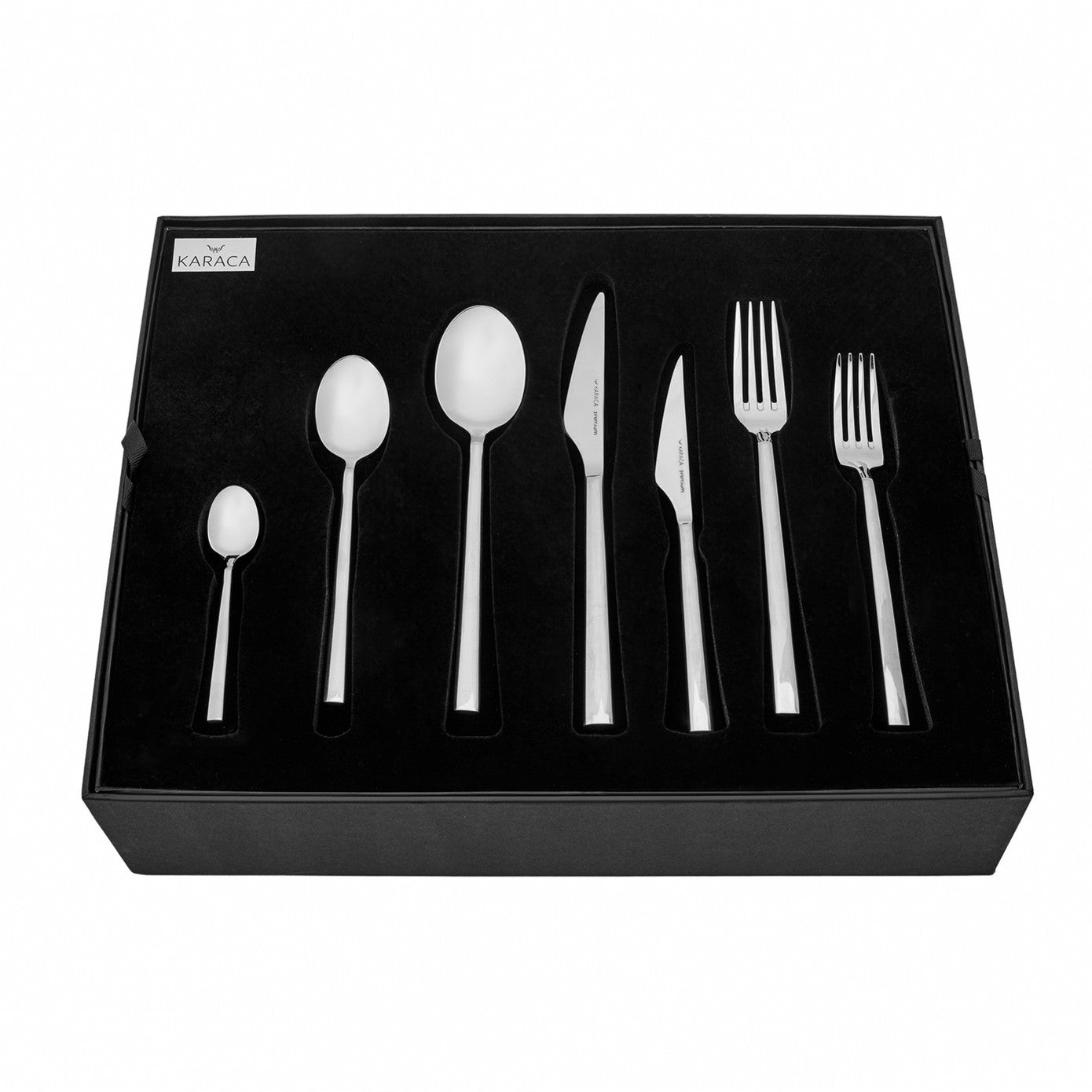 Premium Halley Platinum 12 Person 84 Piece Cutlery Set