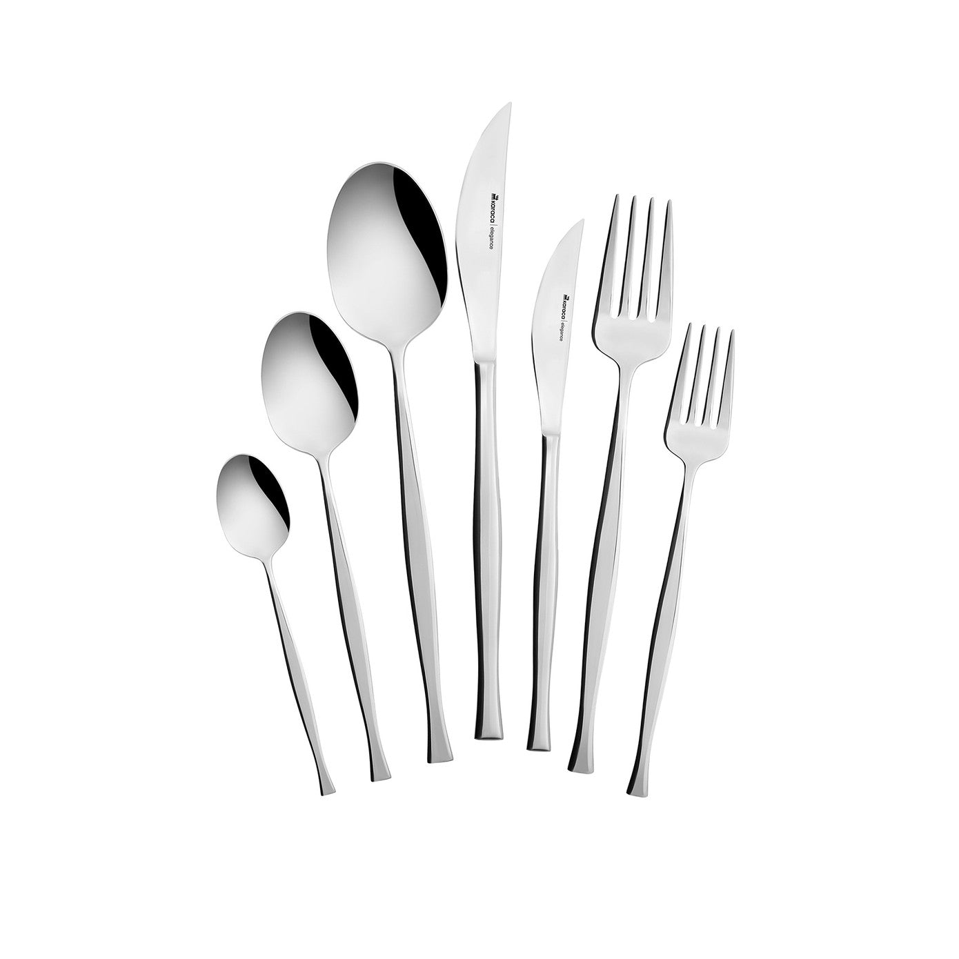 Istanbul 84 Piece Elegance Cutlery Set for 12 People