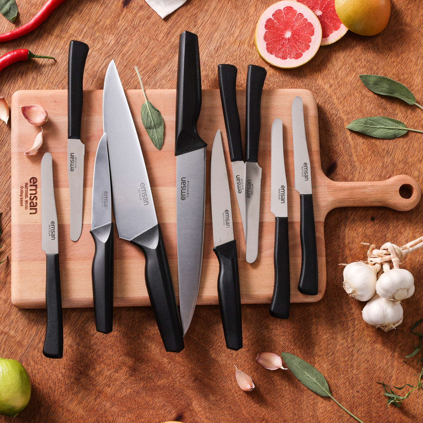 Kobe 10 Piece Knife Set