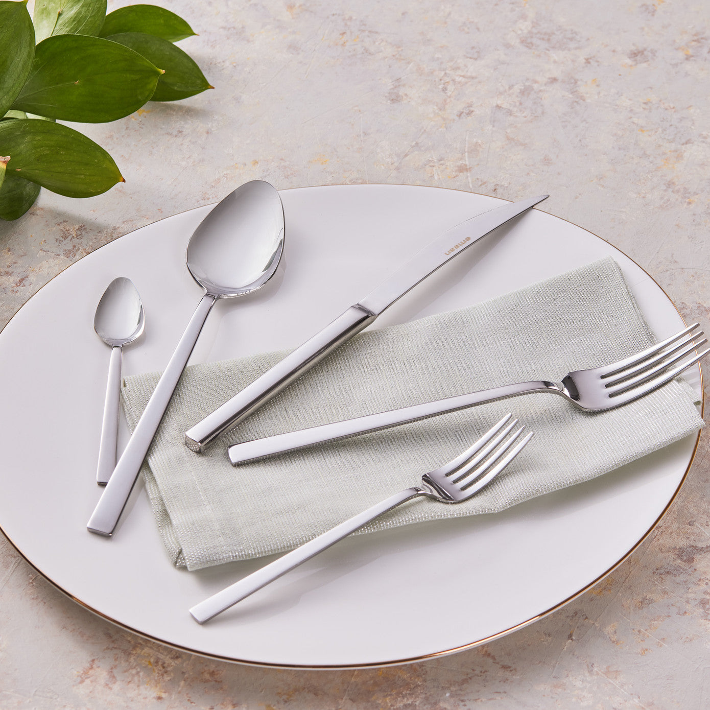 Talia 60 Piece 12 Person Boxed Cutlery Set