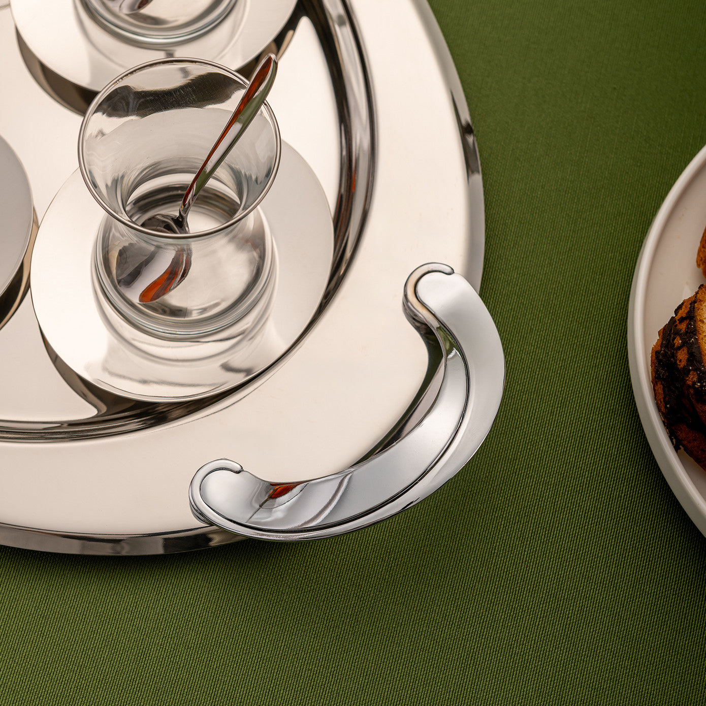 Abbie 19 Piece Tea Set 125 ml Platinum