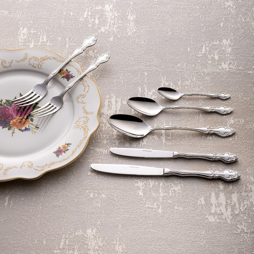 Royal 84 Piece 12 Person Cutlery Set with Luxury Box