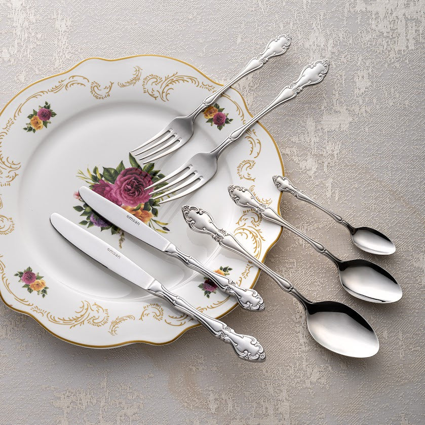 Royal 84 Piece 12 Person Cutlery Set with Luxury Box