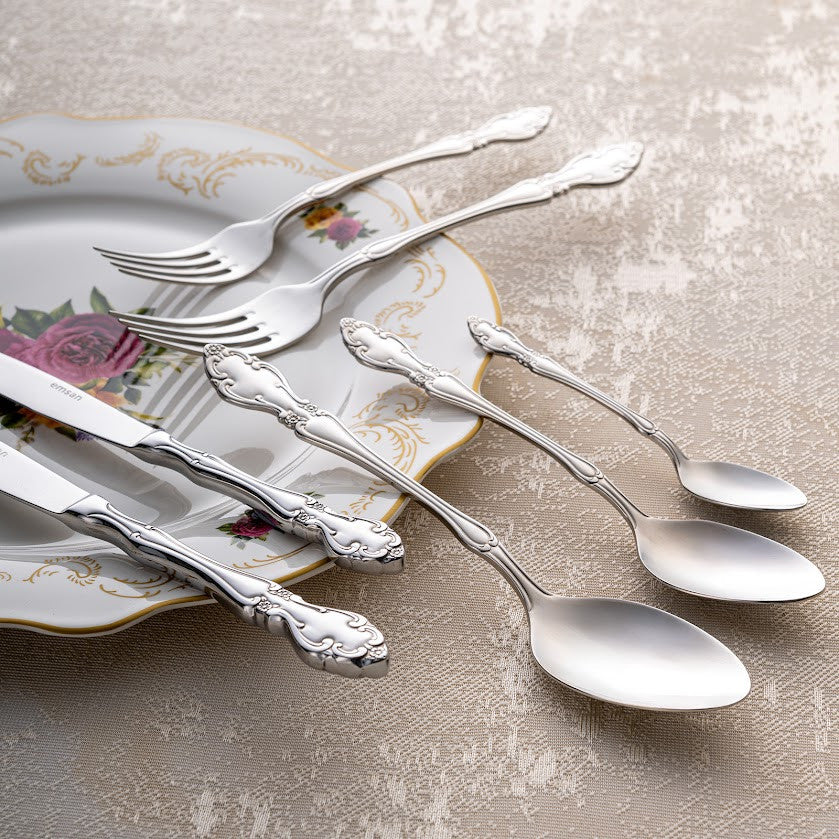 Royal 84 Piece 12 Person Cutlery Set with Luxury Box