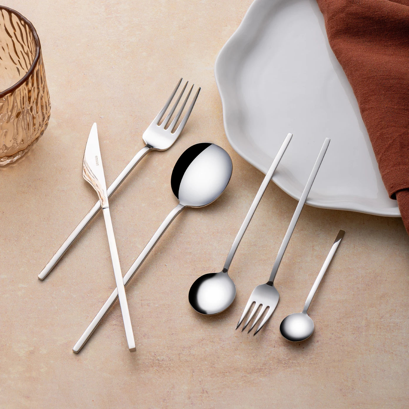 Zeus 72 Piece 12 Person Cutlery Set with Luxury Box