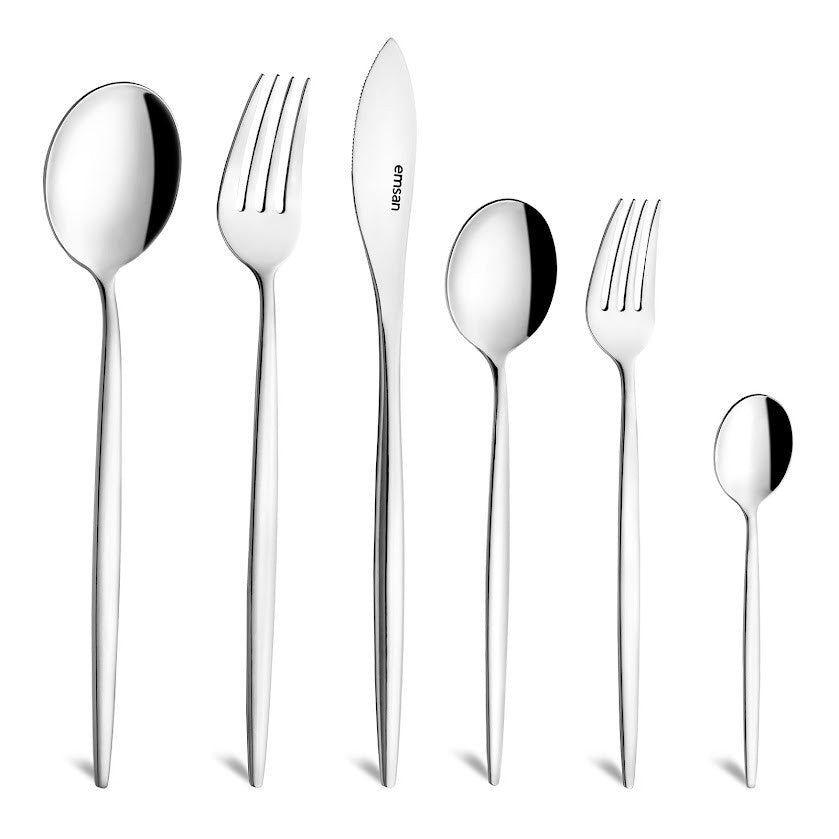 Hera 72 Piece 12 Person Cutlery Set with Luxury Box