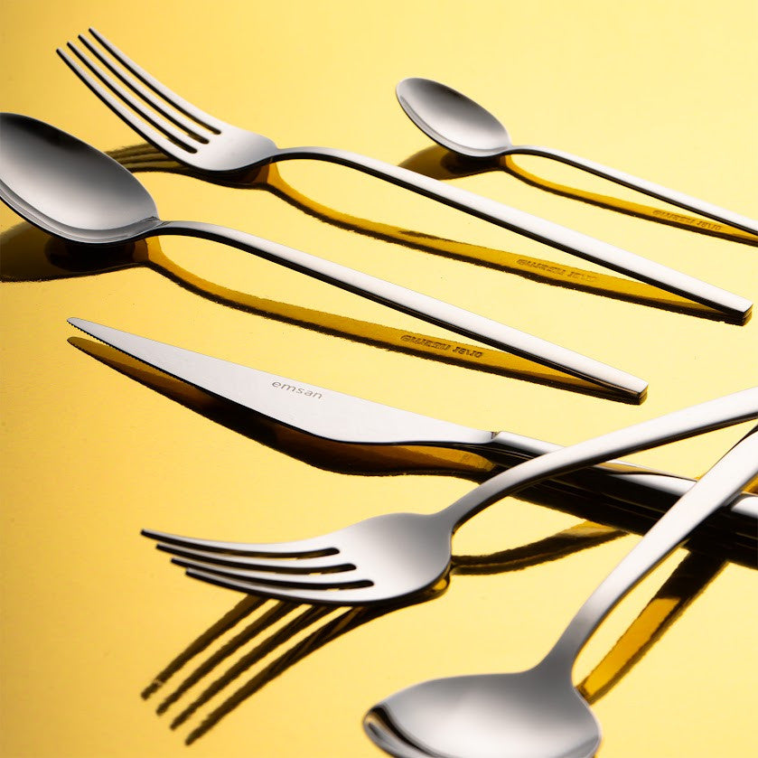 Emsan Evelyn 72 Piece Cutlery Set for 12 People in Luxury Box