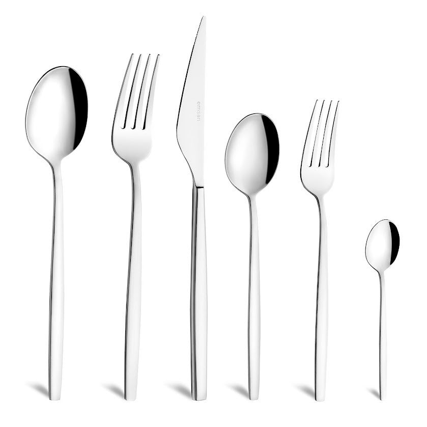 Emsan Evelyn 72 Piece Cutlery Set for 12 People in Luxury Box