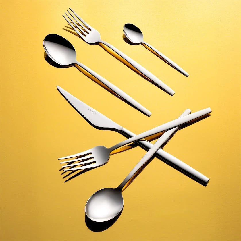 Emsan Evelyn 72 Piece Cutlery Set for 12 People in Luxury Box