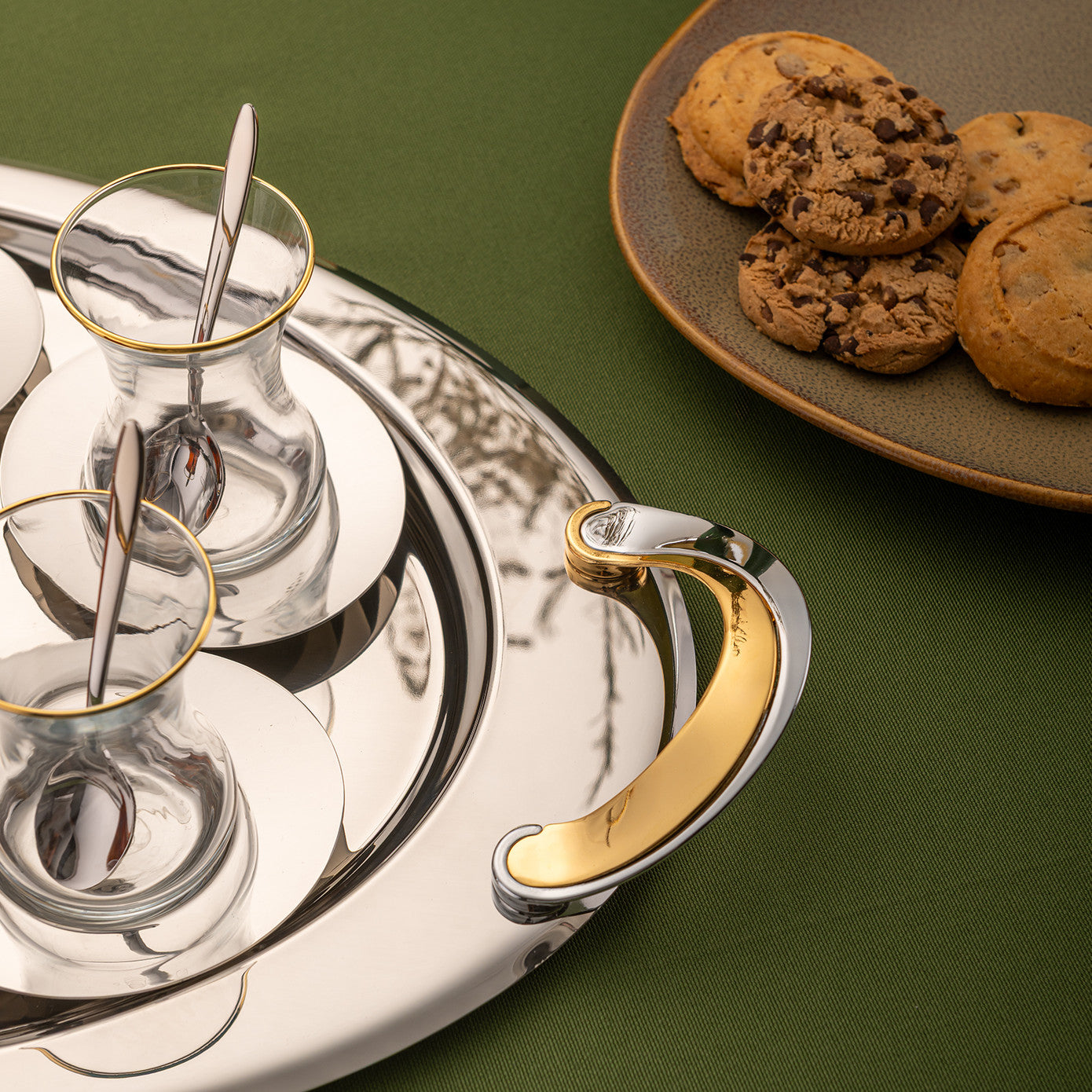 Abbie 19 Piece Tea Set 125 ml Gold