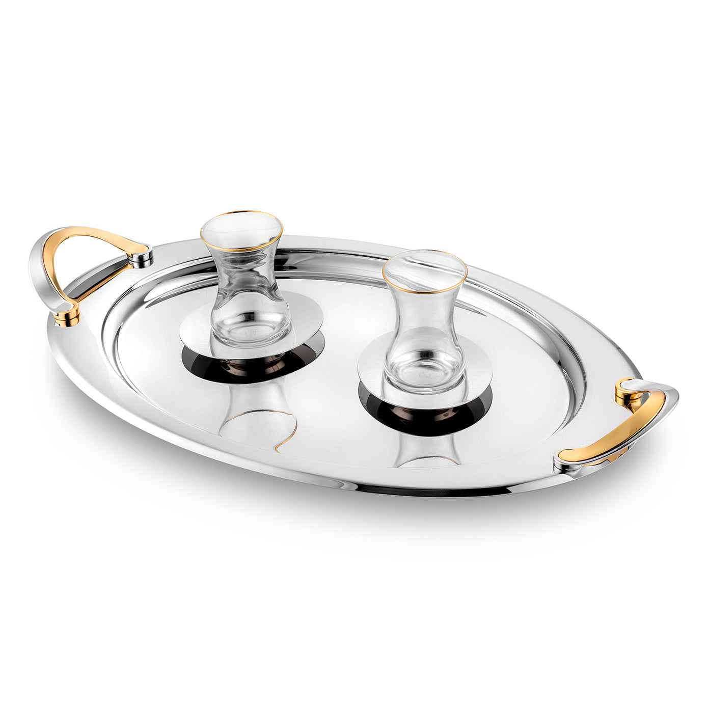 Abbie 19 Piece Tea Set 125 ml Gold