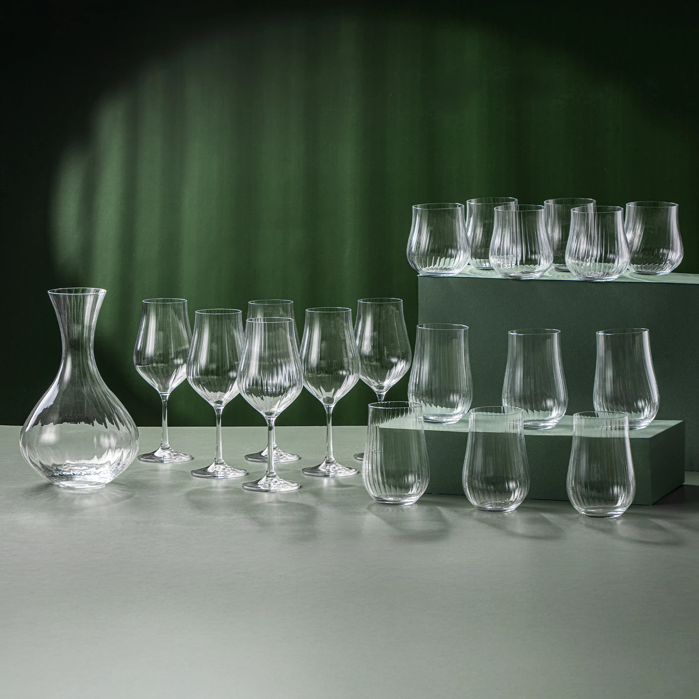 Emsan Vetro 19 Piece Glass Set