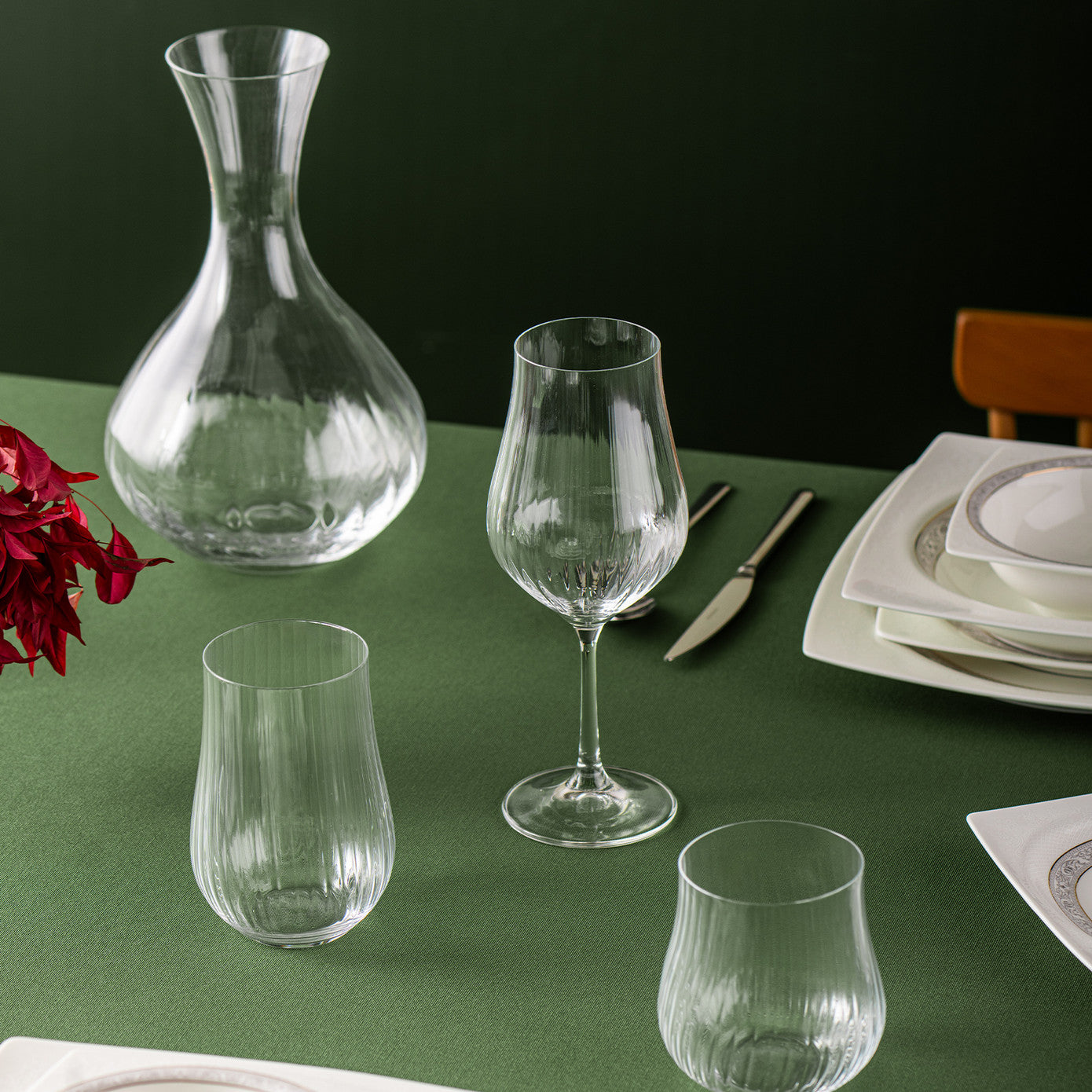 Emsan Vetro 19 Piece Glass Set